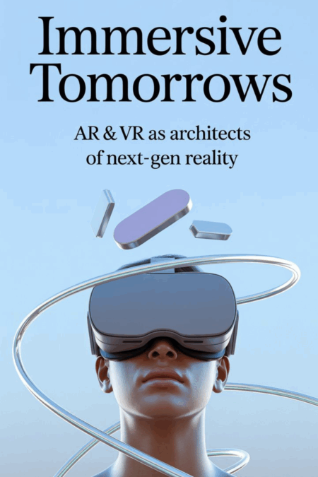Immersive Tomorrows: AR & VR as Architects of Next-Gen Reality